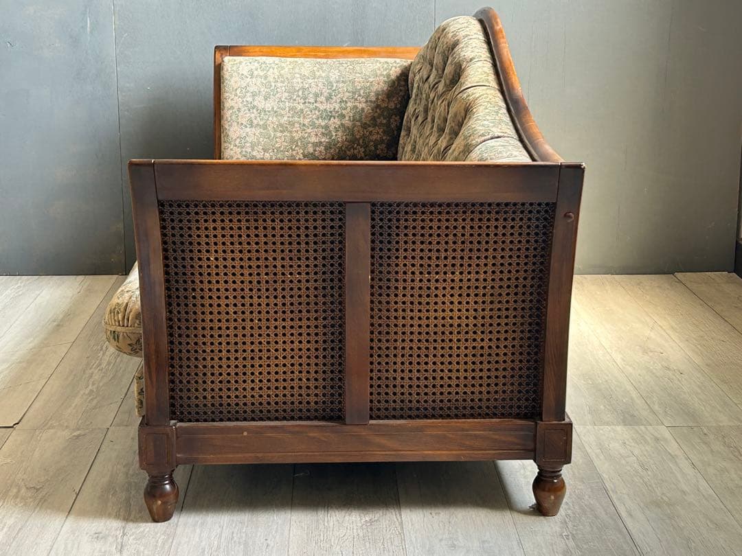 karimoku カリモク　コロニアル　3人掛けソファ　3Pソファ　洋風　nn