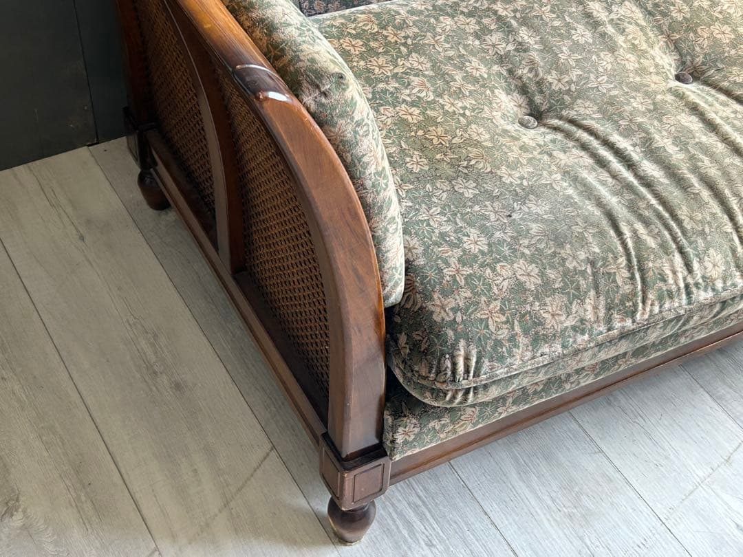 karimoku カリモク　コロニアル　3人掛けソファ　3Pソファ　洋風　nn