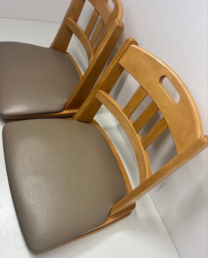 ニトリ NITORI 回転座椅子 座椅子 2脚セット こたつ椅子