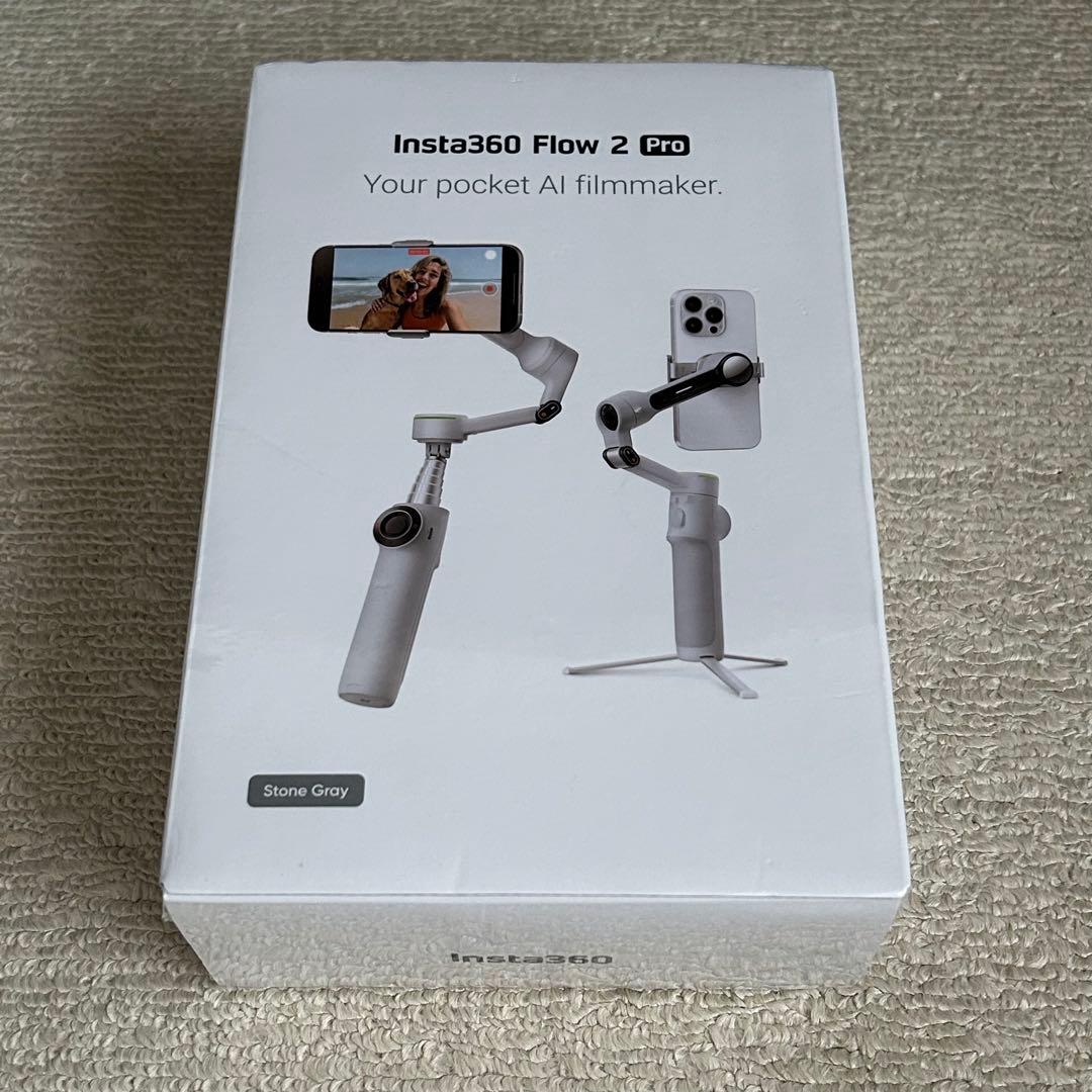 【新品・未開封】Insta360 Flow 2 Pro スマホジンバル