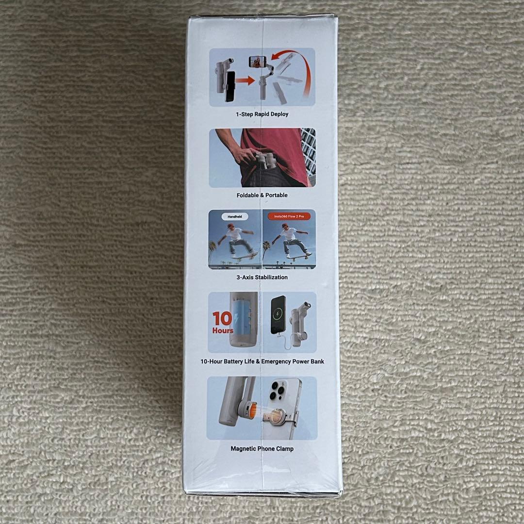【新品・未開封】Insta360 Flow 2 Pro スマホジンバル