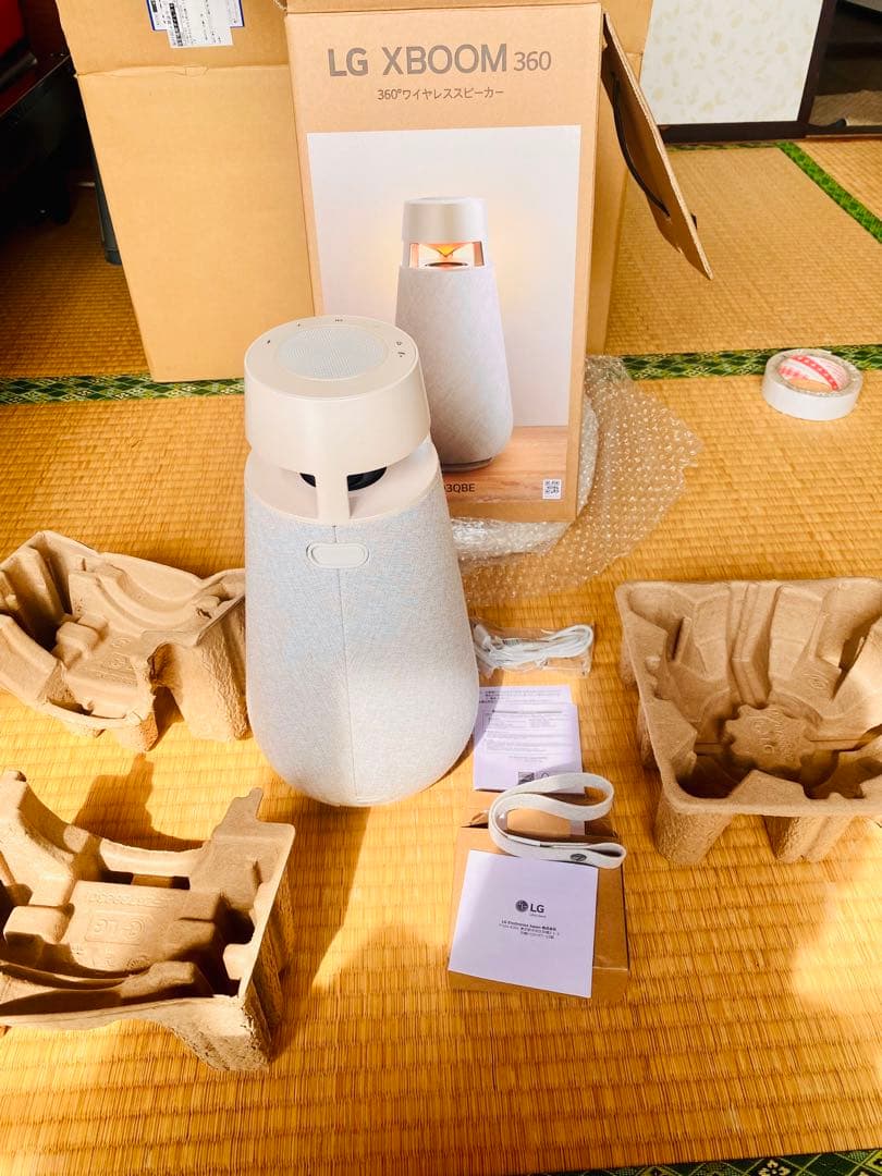LG XBOOM (XO3QBE) 360度スピーカー