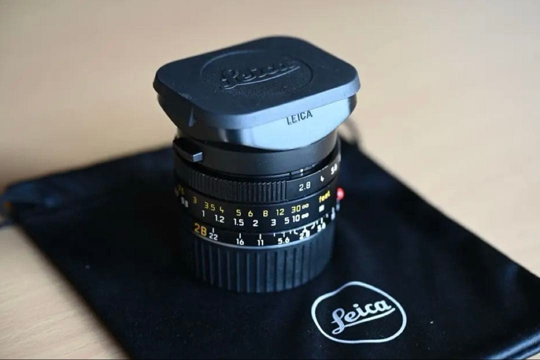 Leica Elmarit M 28mm F2.8 ASPH. +純正フィルター