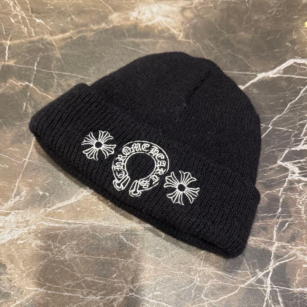 希少 正規品 クロムハーツ WOOL WATCH CAP ウールワッチキャップ