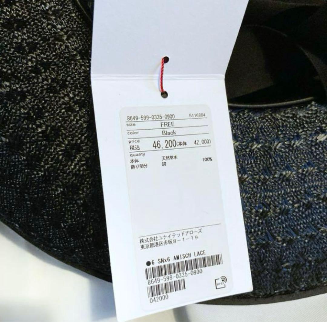 【極美品】shinonagumoシノナグモ roku6 パナマハット