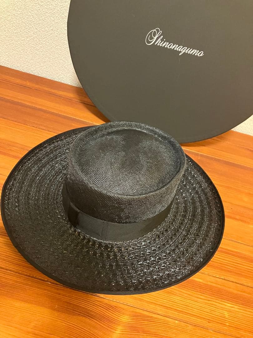 【極美品】shinonagumoシノナグモ roku6 パナマハット