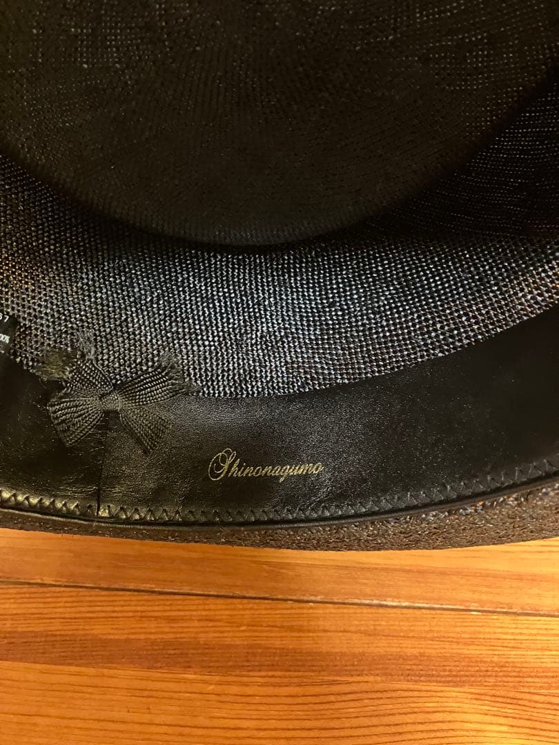 【極美品】shinonagumoシノナグモ roku6 パナマハット