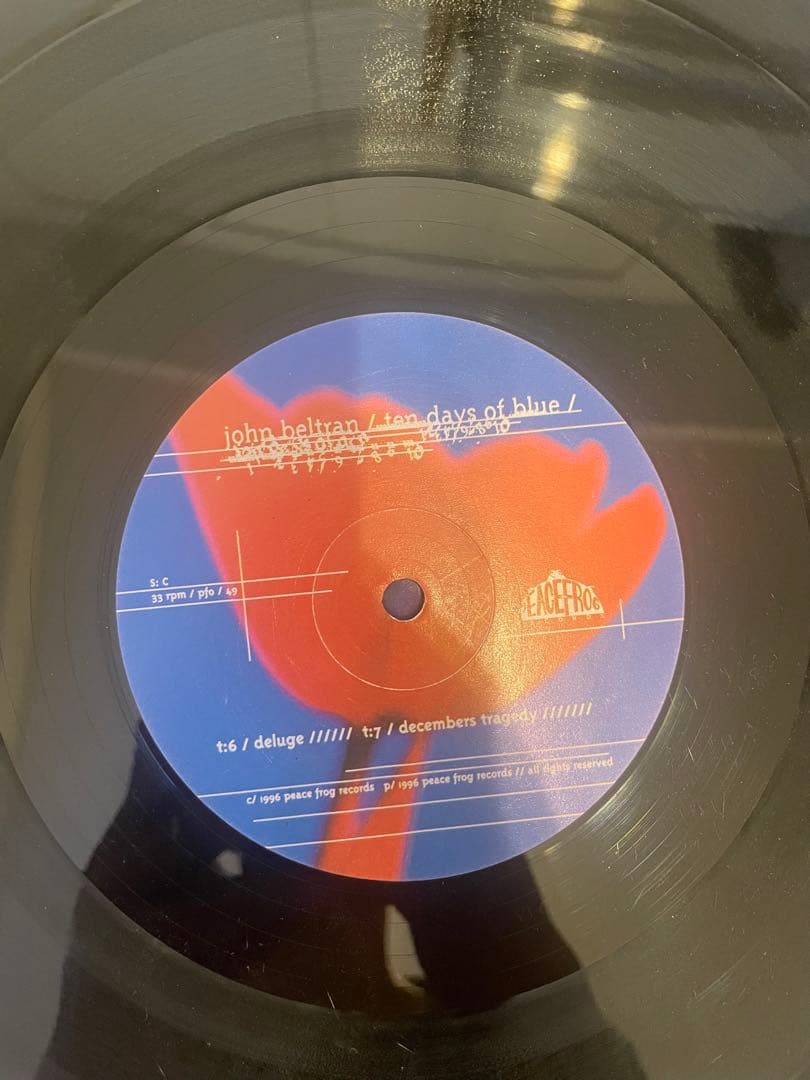 1996年LP×2 John beltran -ten days of blue