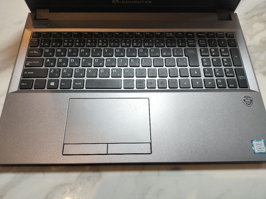 eX.computer N1504K Core i7 第8世代 ノートPC