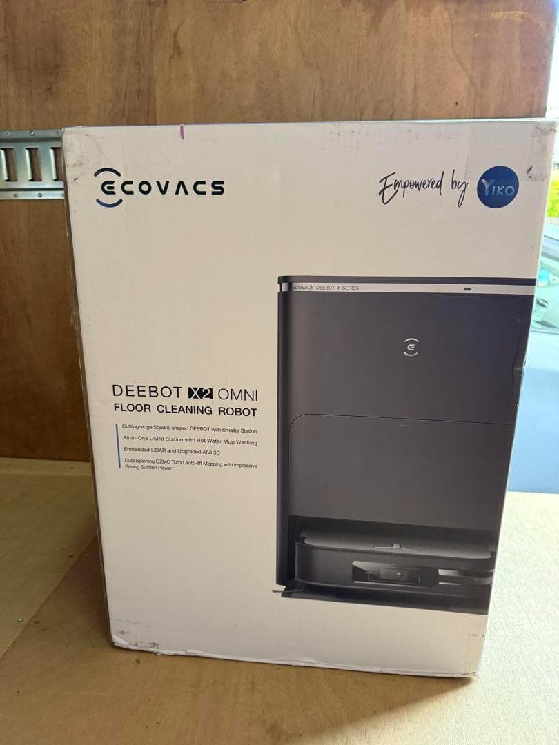 ECOVACS DEEBOT X2 OMNI ロボット掃除機 DEX86