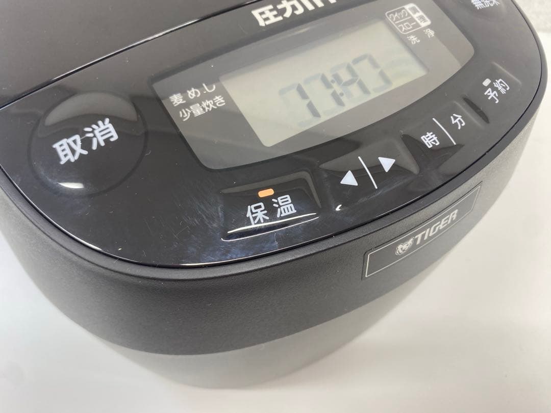 TIGER タイガー 炊飯器 JPV-C100KG IHジャー 炊飯器 ブラック