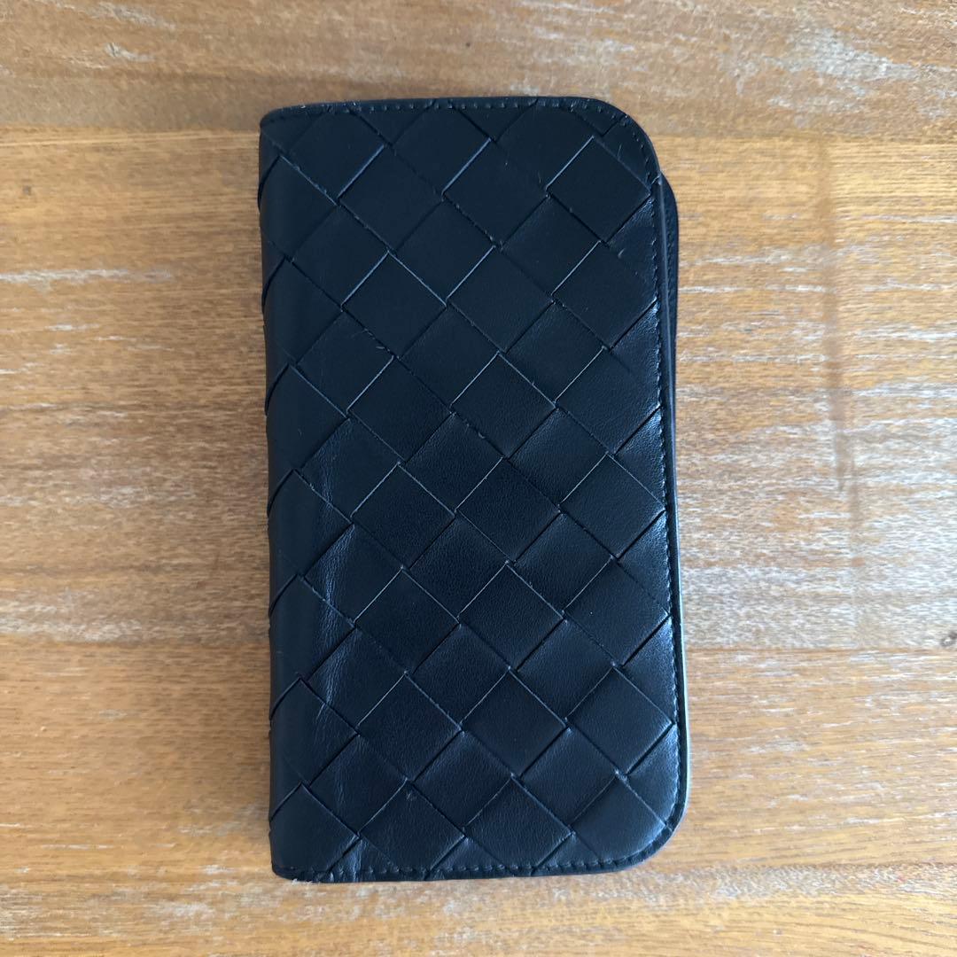 iPhoneケース 黒 ●BOTTEGA VENETA