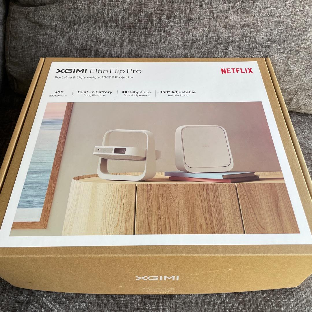 【美品】XGIMI Elfin Flip Pro 家庭用プロジェクター 初期化済