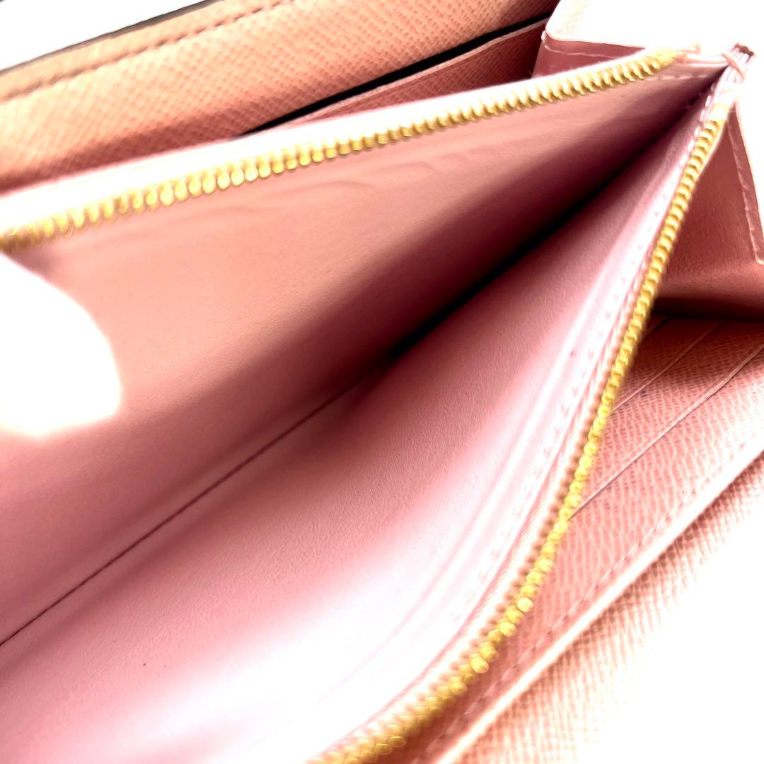 ルイヴィトン モノグラム 新型ポルトフォイユサラ ローズバレリーヌM62235