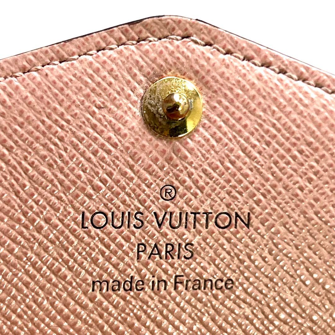 ルイヴィトン モノグラム 新型ポルトフォイユサラ ローズバレリーヌM62235