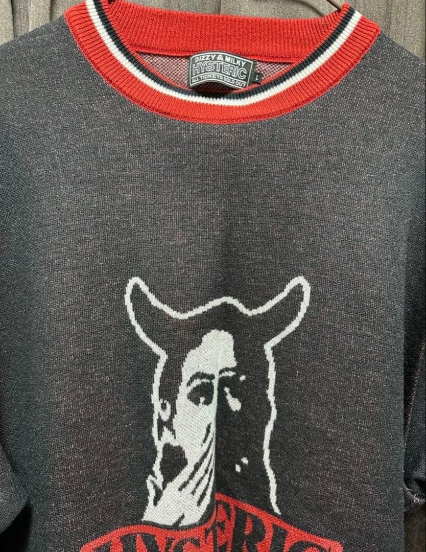 HYSTERIC GLAMOUR ニットセーター 22000→18500
