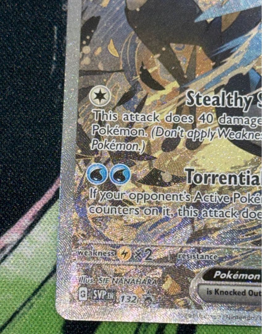 ゲッコウガex 英語 海外 プロモ ポケモンカード　浮世絵　SVP 132