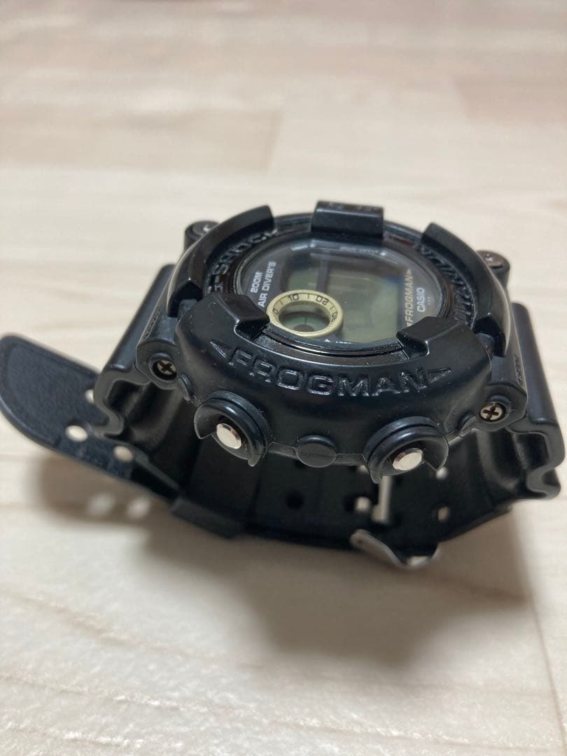 CASIO　フロッグマン　DW-8200メンインブラック　ジャンク品