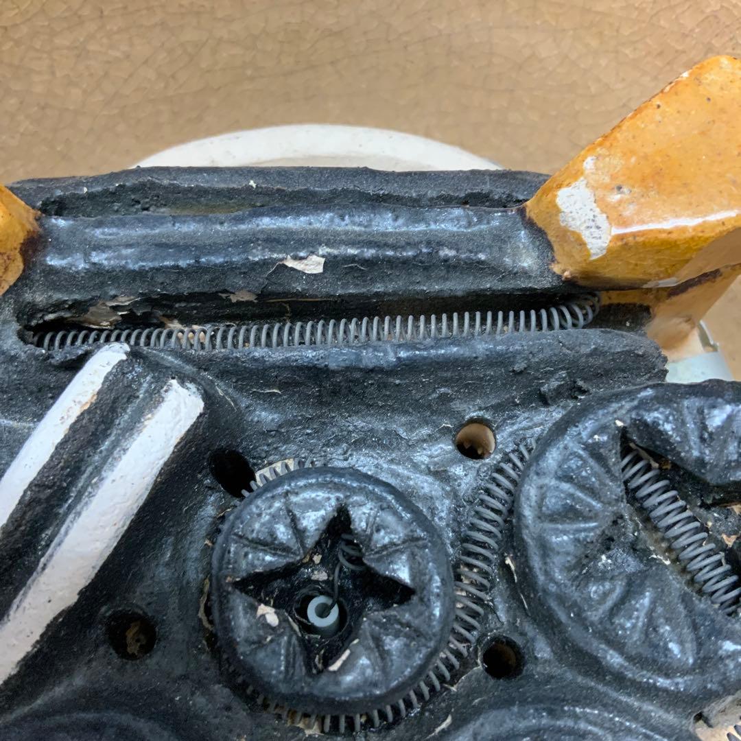 風炉 電熱器 富士形茶釜　セット　頂上白檀付き