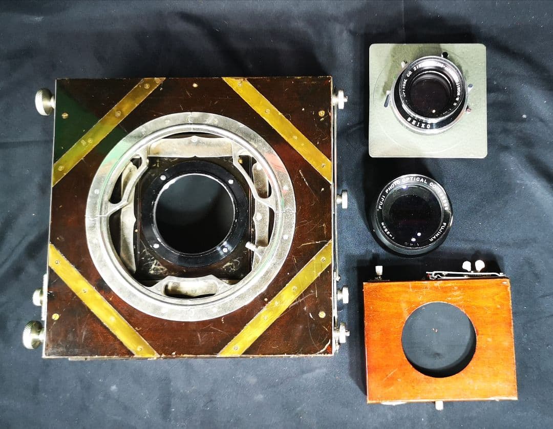 昭和レトロ＆レア品 古い蛇腹カメラ「ジャンク」