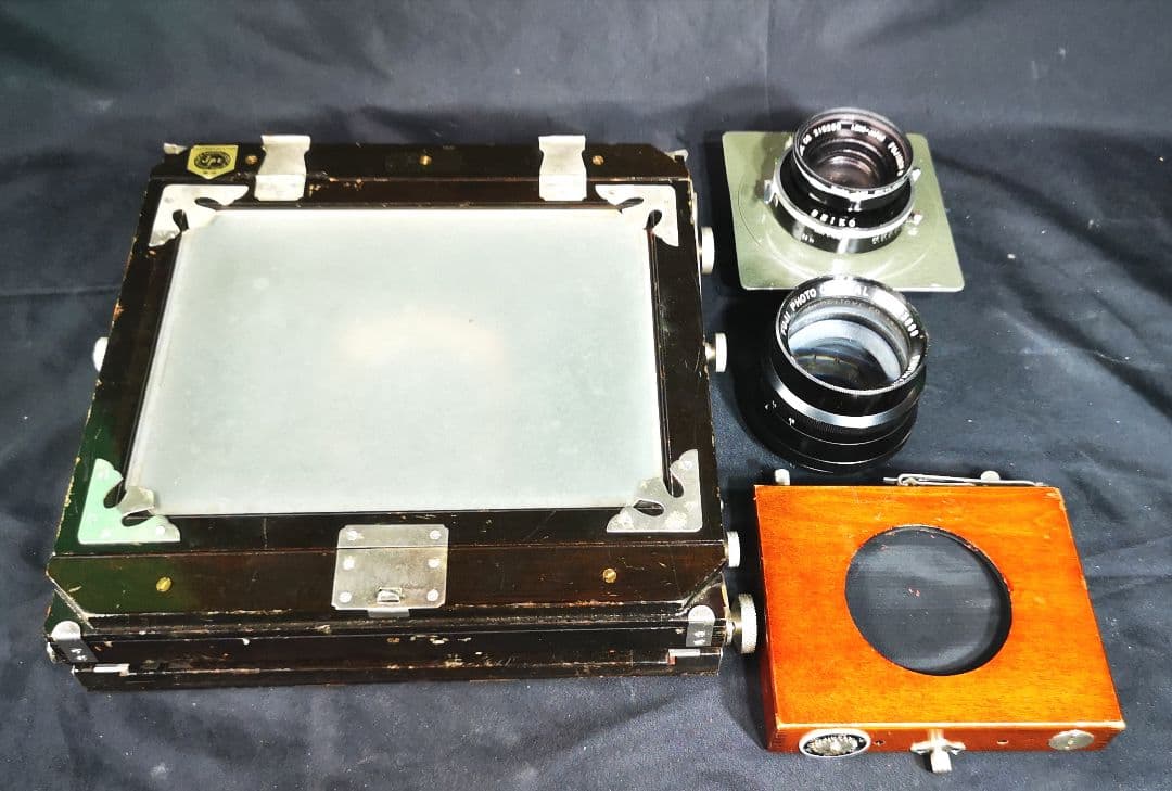 昭和レトロ＆レア品 古い蛇腹カメラ「ジャンク」