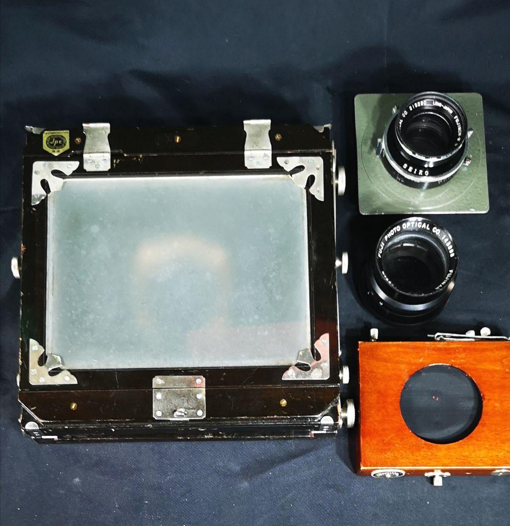 昭和レトロ＆レア品 古い蛇腹カメラ「ジャンク」