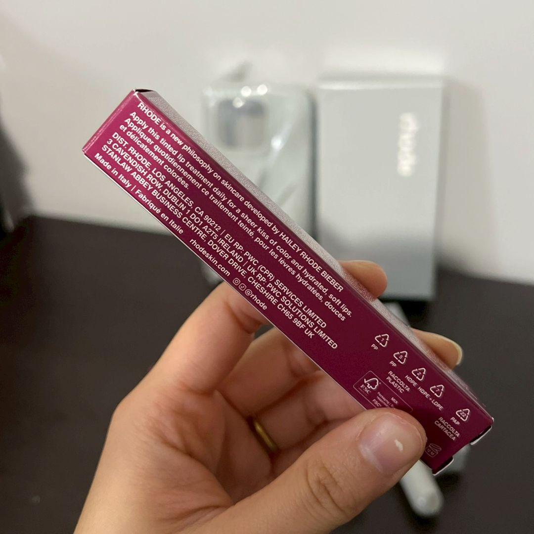 rhode iPhone用ソフトケース グレー