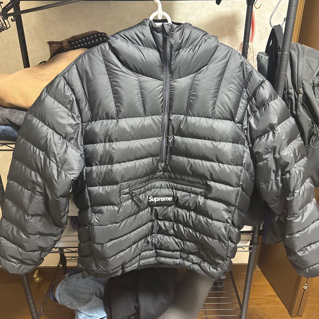ジャケット・アウター Supreme Micro Down Half Zip Hooded S