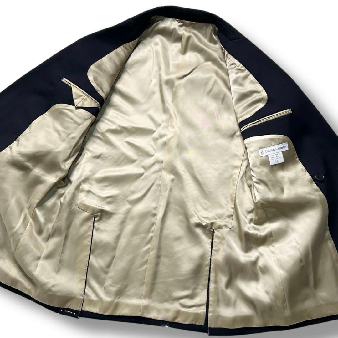 美品 UNION LAUNCH ユニオンランチ 紺ブレ ジャケット S ブレザー