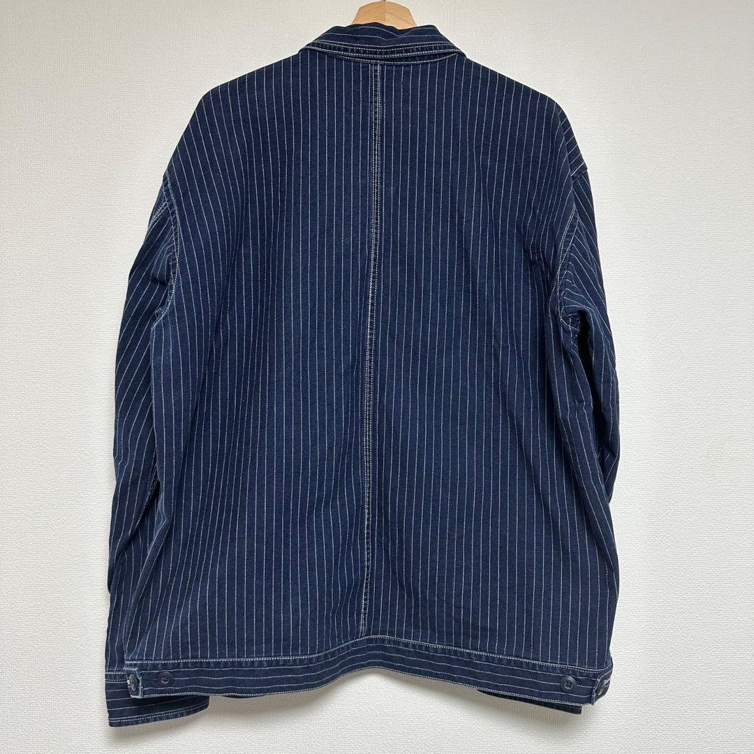 ジャケット・アウター schott Wabash Stripe Coverall