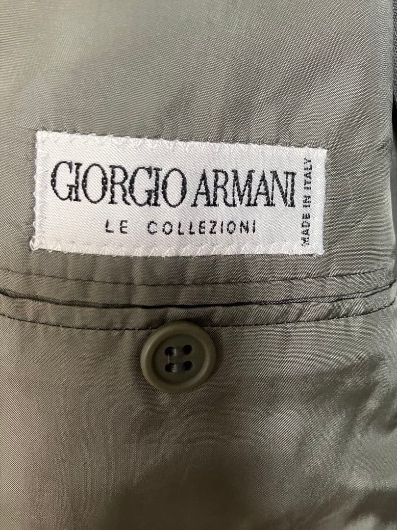 ジョルジョアルマーニ　イタリア製 グレー シングルスーツ