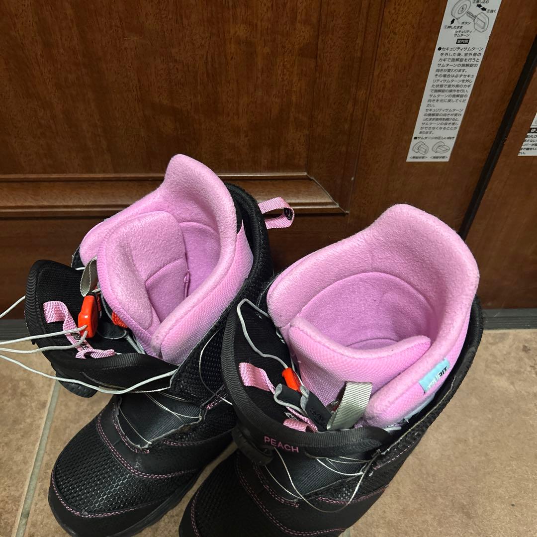 バートン スノーボード ブーツ PEACH BOA ボア レディース 24