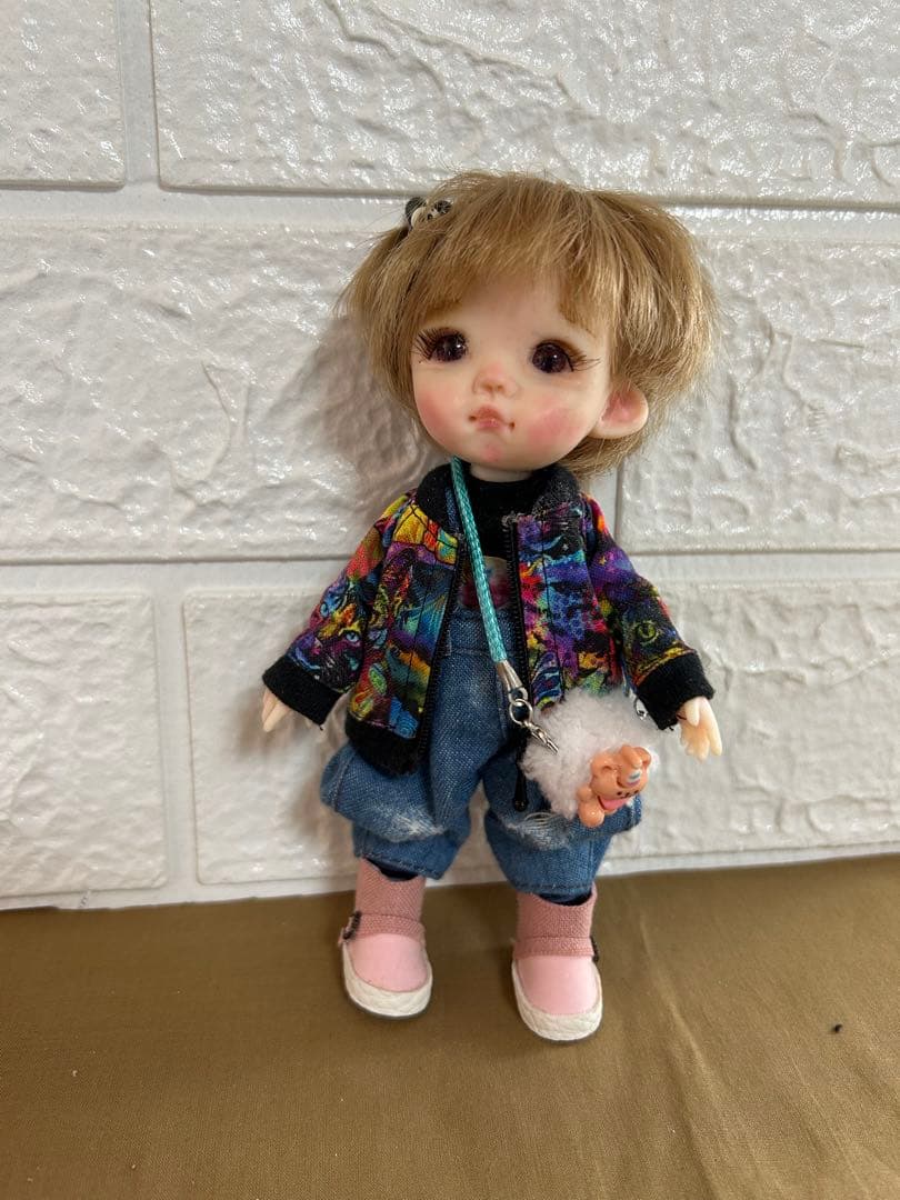 樹脂粘土ドベビー　樹脂粘土ドール すずちゃんドール