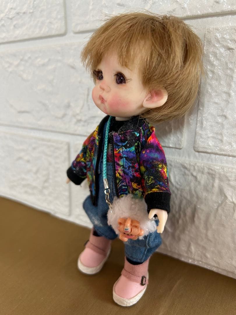 樹脂粘土ドベビー　樹脂粘土ドール すずちゃんドール