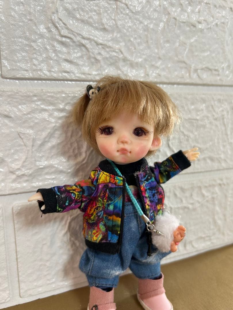 樹脂粘土ドベビー　樹脂粘土ドール すずちゃんドール