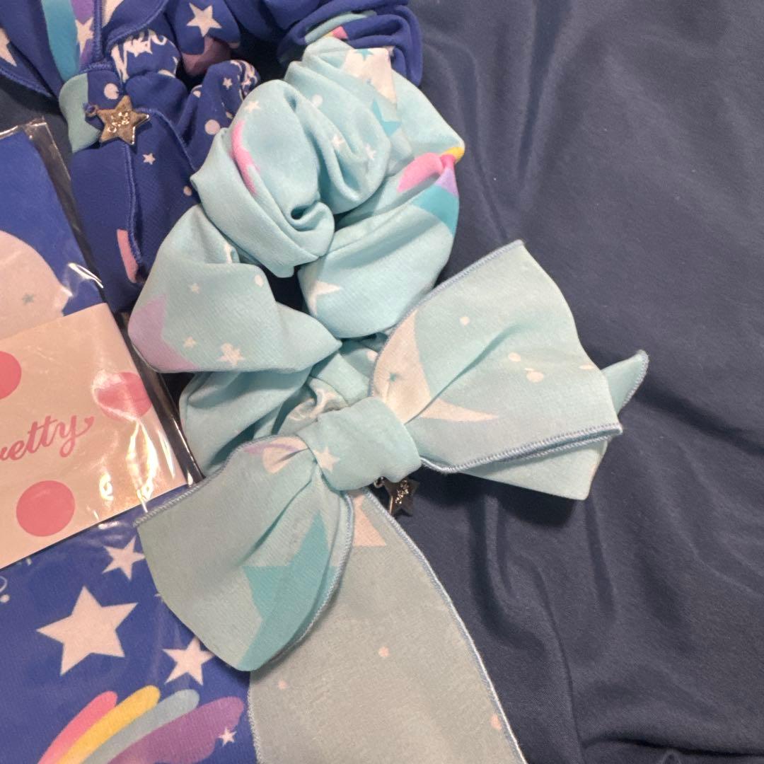 Angelic Pretty 星と月デザイン タイツとシュシュセットB116