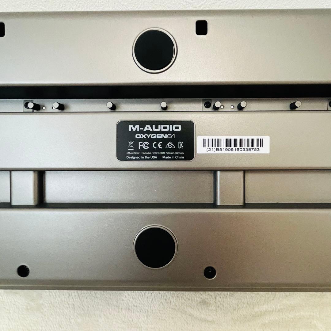 M-AUDIO OXYGEN61 MIDIキーボード　動作確認済み