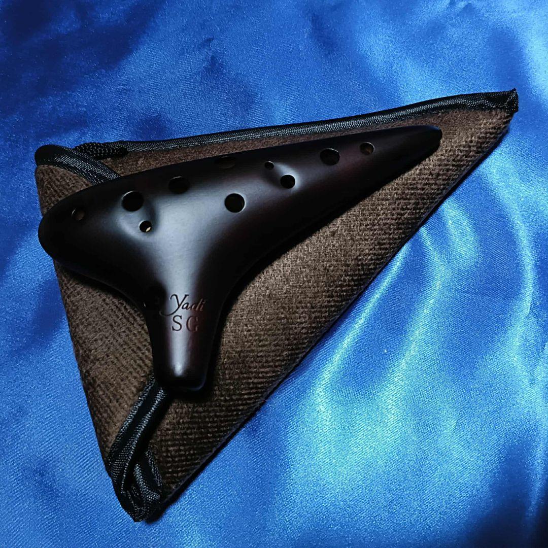 まるく【大好評】Ｙａｄｉオカリナ漆仕上げソプラノG管C管