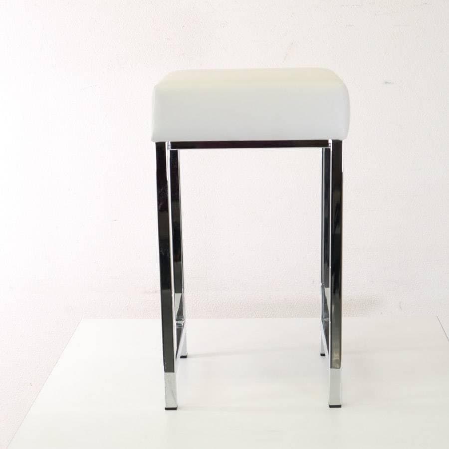 値下げカッシーナイクスシー取扱 ドイツ製 デコワルター レザースツール ホワイト