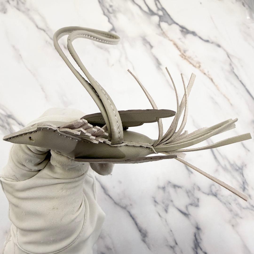 【新品未使用】エルメス ロデオペガサス タッチ PMチャーム 白系 W刻印