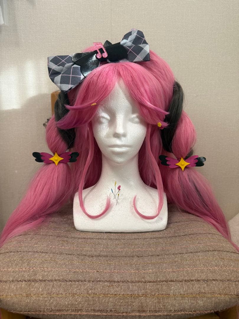 キミとアイドルプリキュア キュアキッス コスプレ衣装 ウィッグ付き
