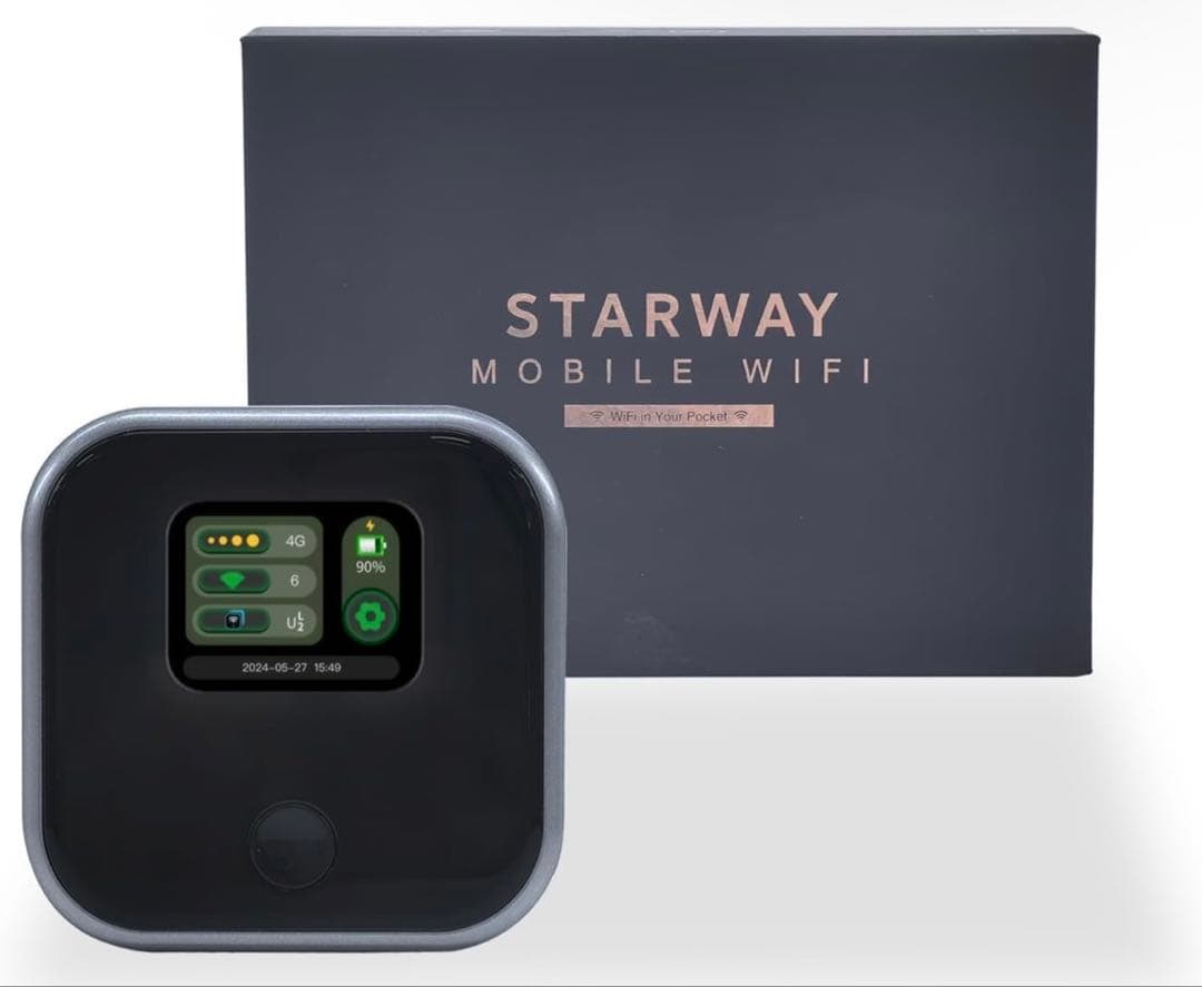 Starway チャージ式モバイルWiFi 100GB 365日