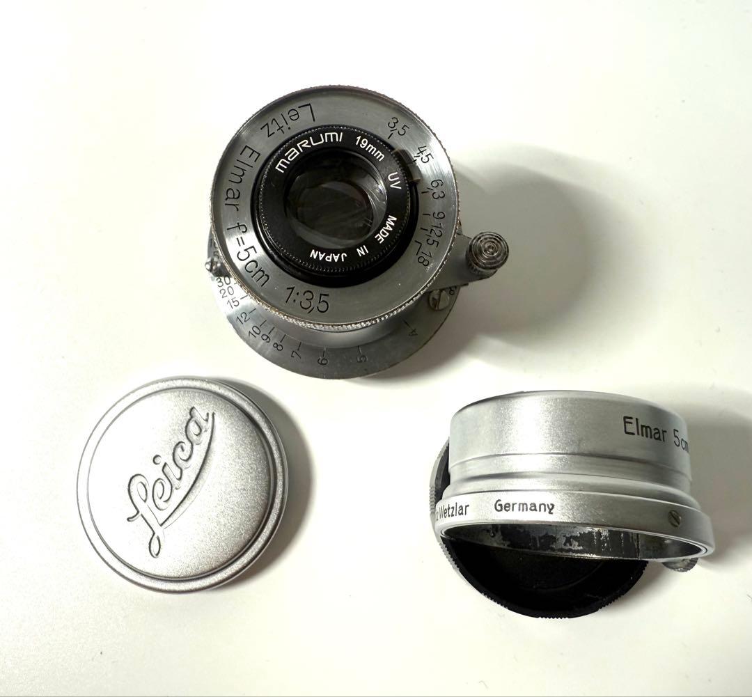 Leitz Elmar 50mm 5cm f3.5 L レンズセット