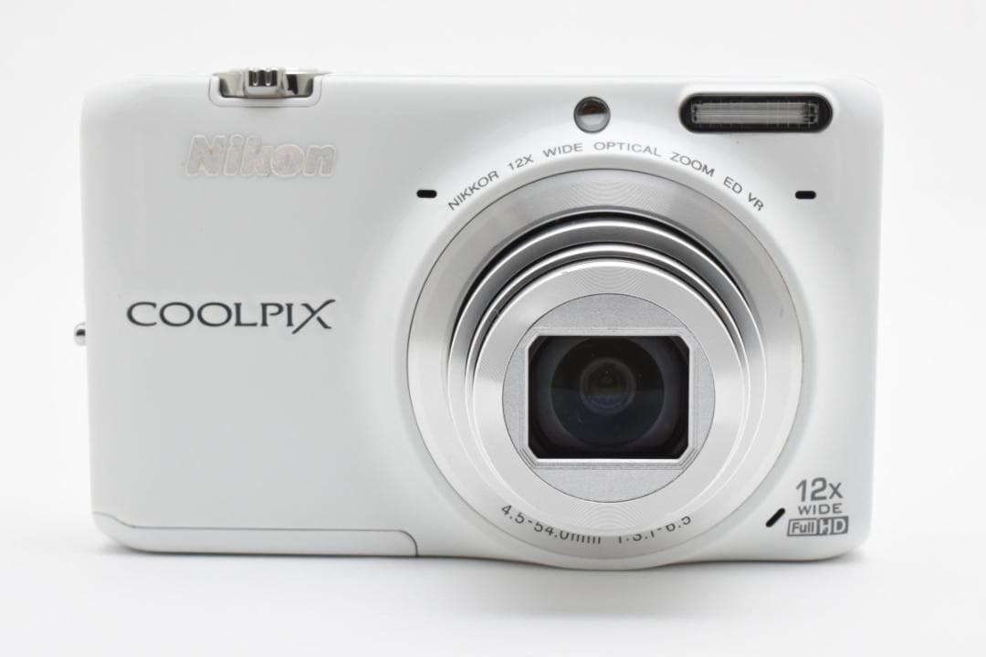 【美品】Nikon COOLPIX S6500 ホワイト　動作確認済