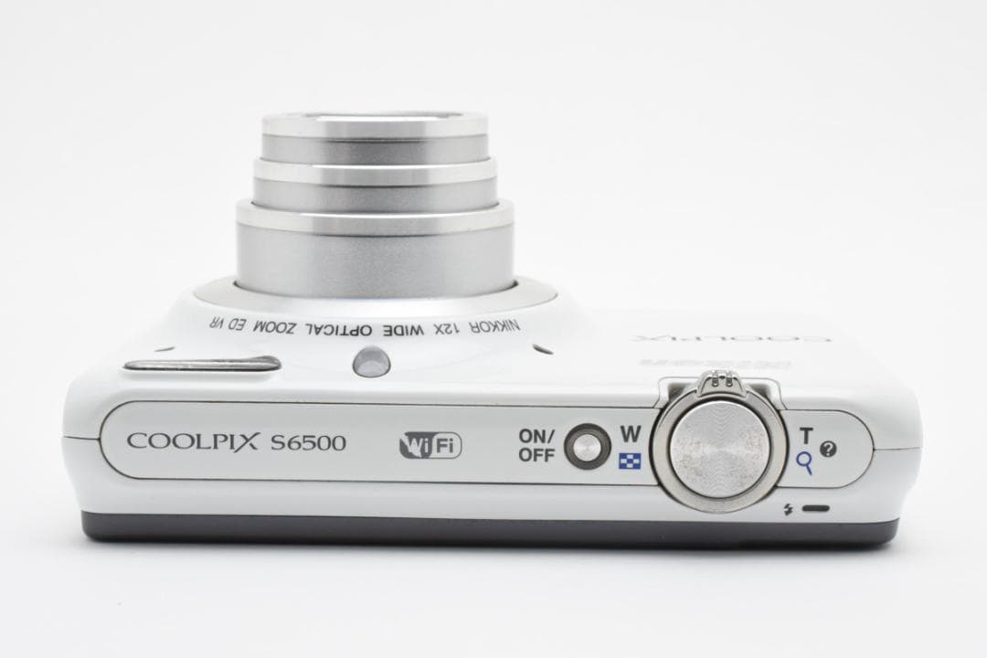 【美品】Nikon COOLPIX S6500 ホワイト　動作確認済