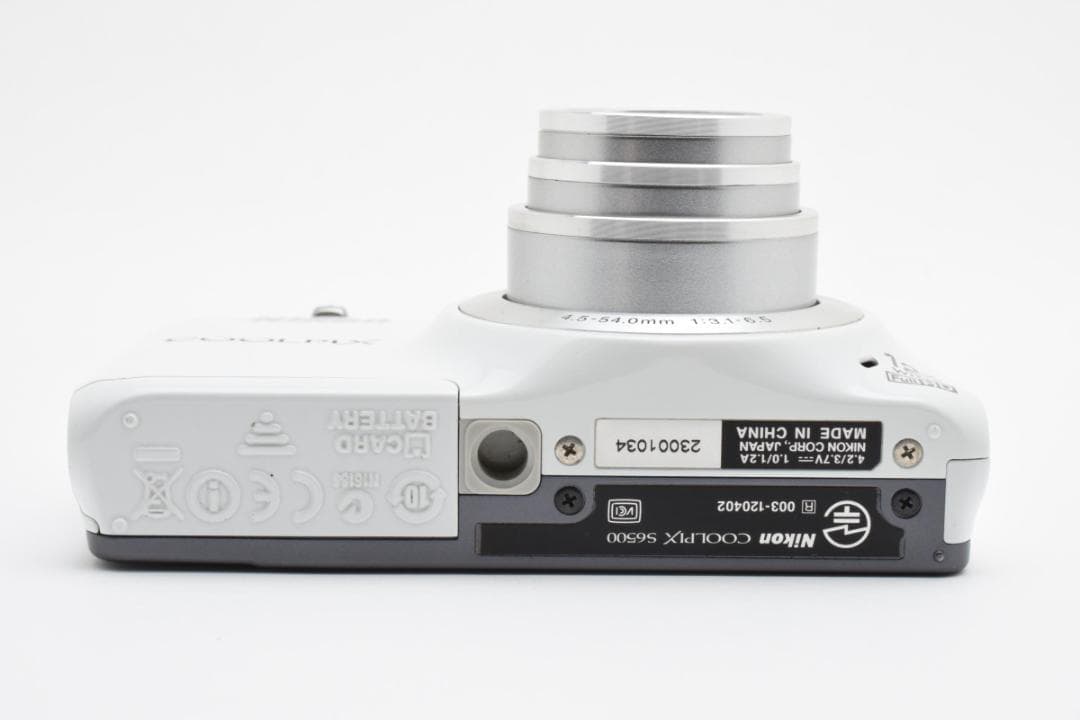 【美品】Nikon COOLPIX S6500 ホワイト　動作確認済