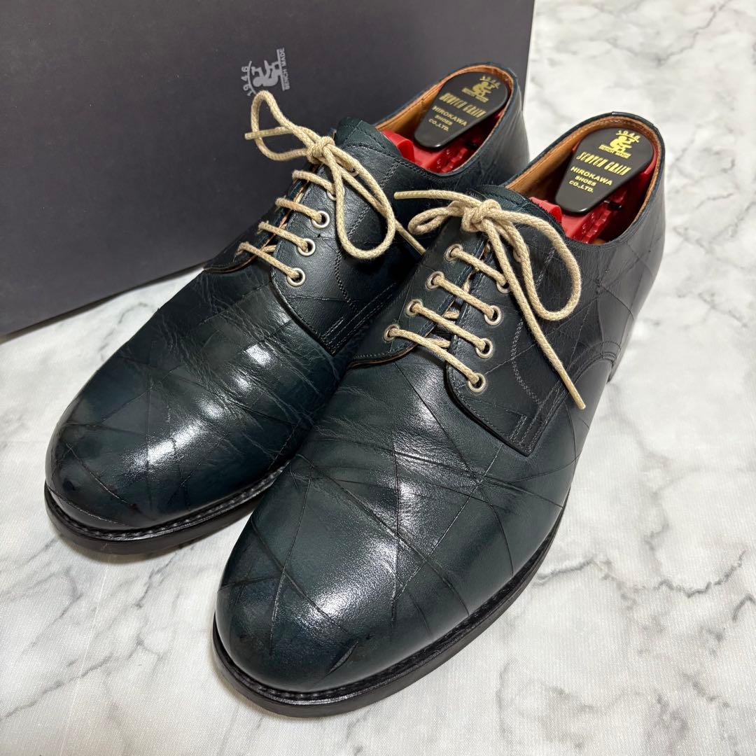 スコッチグレイン F504 日本製 スパイダー マトリックス プレーントゥ 25