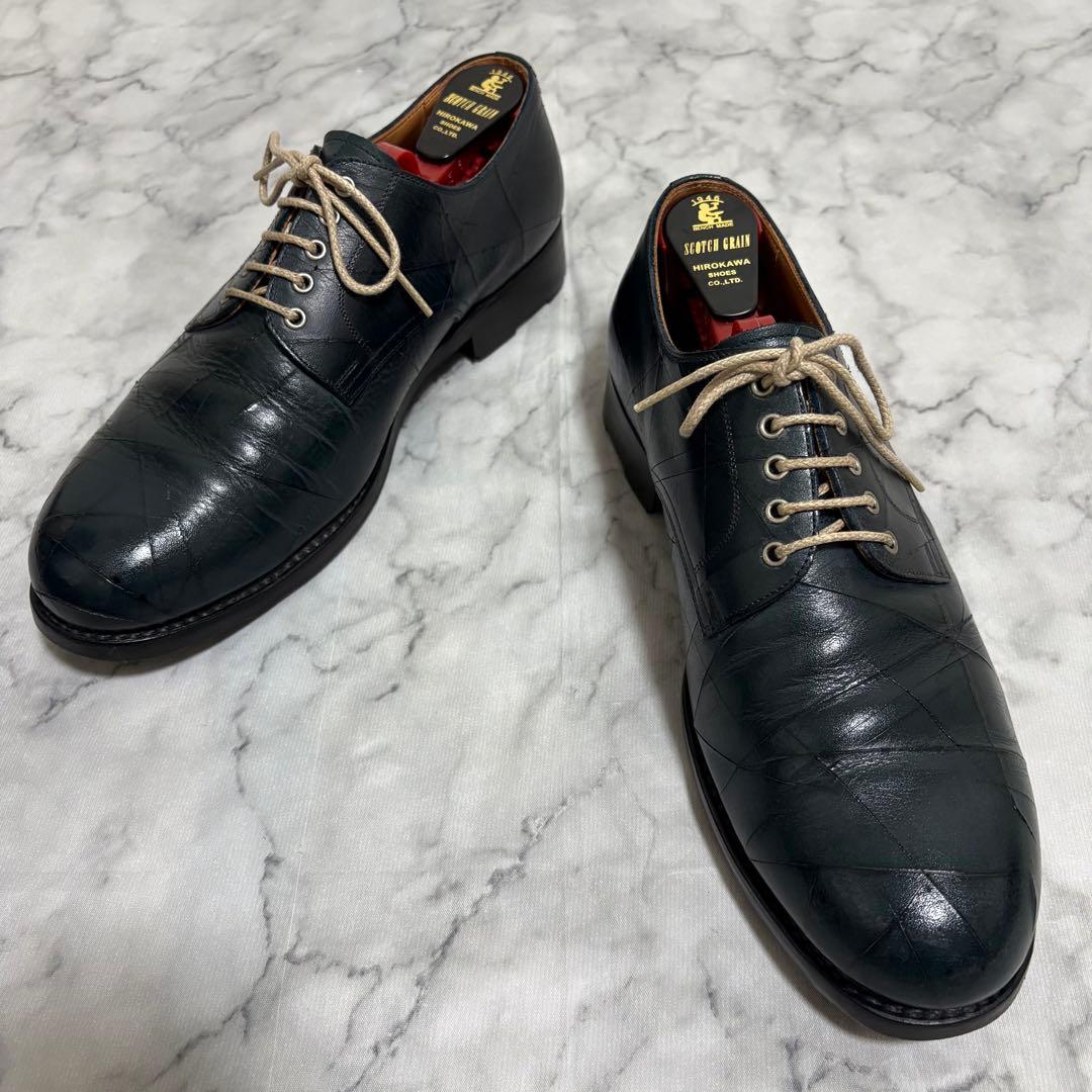 スコッチグレイン F504 日本製 スパイダー マトリックス プレーントゥ 25