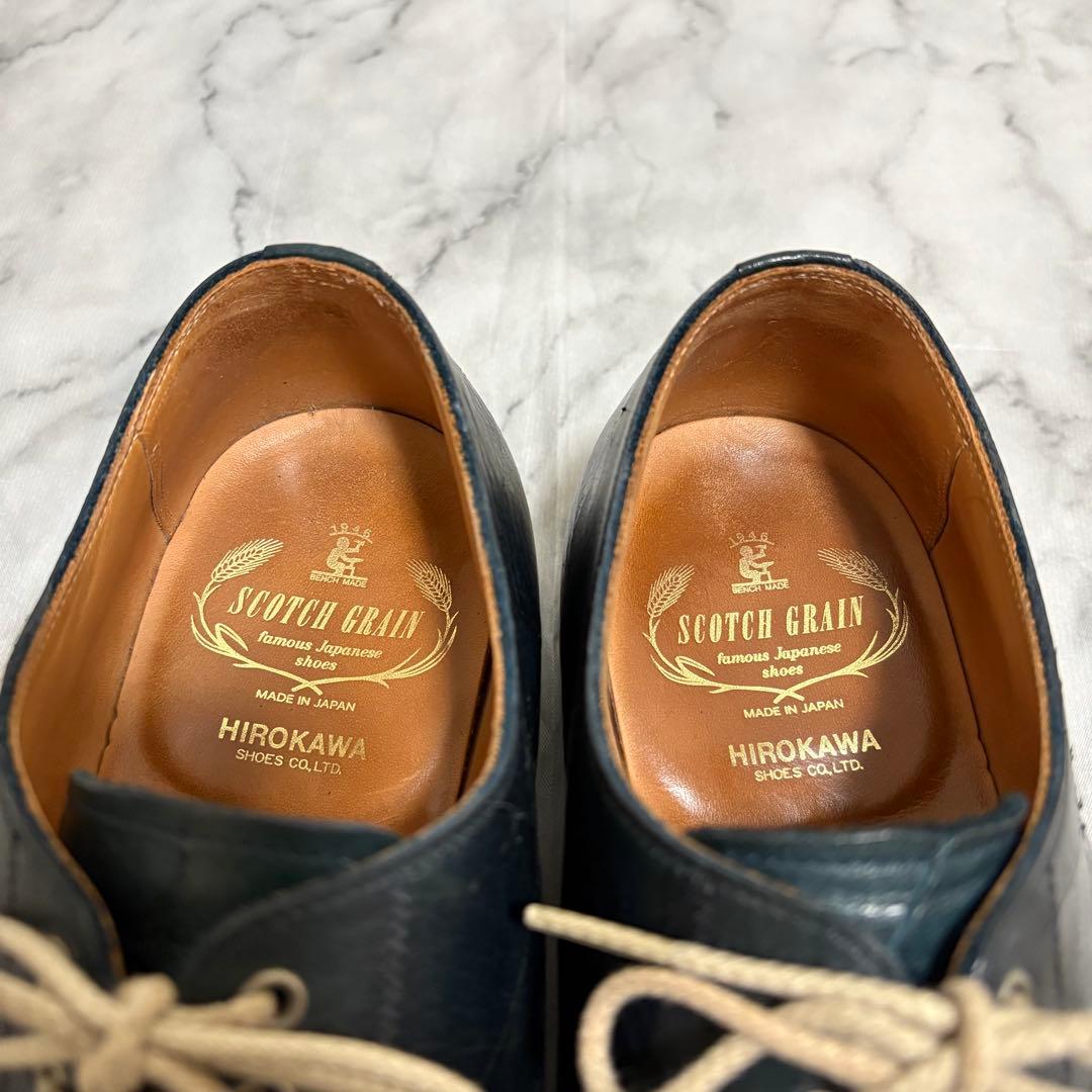 スコッチグレイン F504 日本製 スパイダー マトリックス プレーントゥ 25