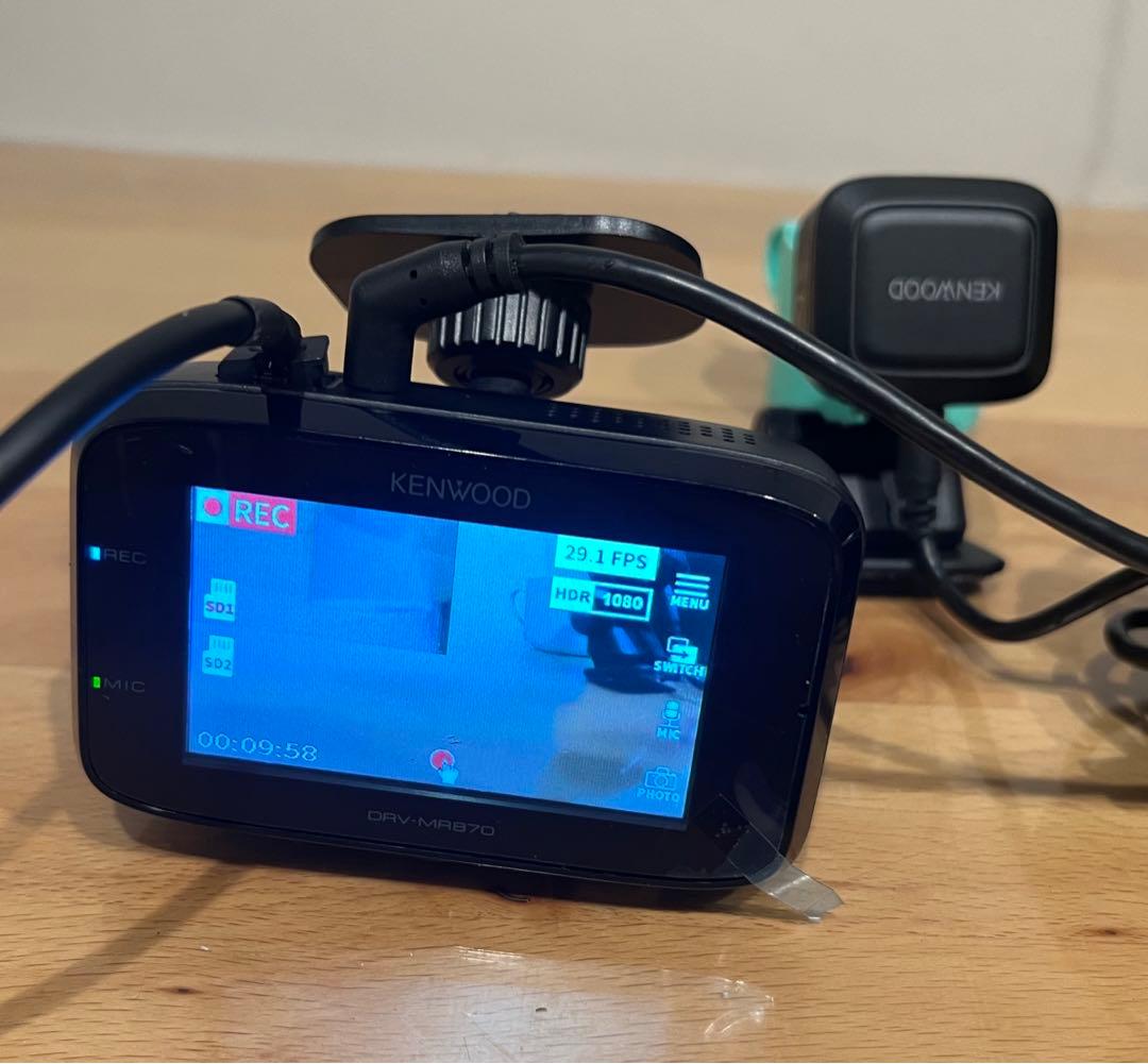 KENWOOD DRV-MR870 2カメラドライブレコーダー(117)